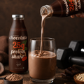 25g Protein Shakes in Premium Glass Bottles