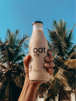 OatMlk Glass Bottles – Unsweetened Oat Milk For Everyday Use 