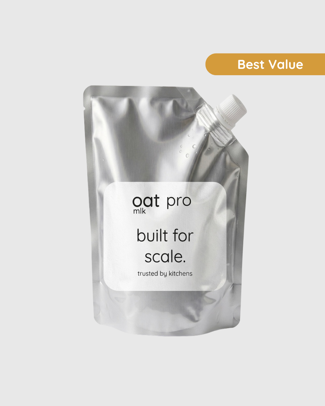 OatMlk Pro | Barista Grade Oat Milk 1-Litre Pouch | 1000ML