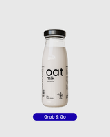OatMlk | Unsweetened Oat Milk 200ml | Premium Glass Bottle Packs