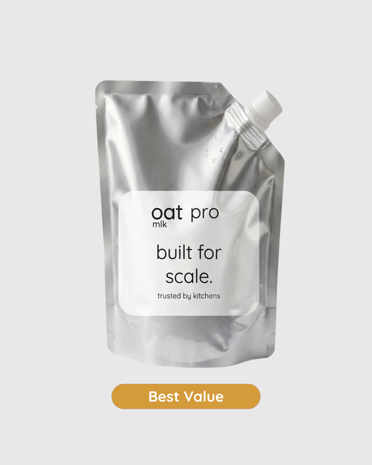 OatMlk Pro | Barista Oat Milk Pouches (Wholesale Packs)