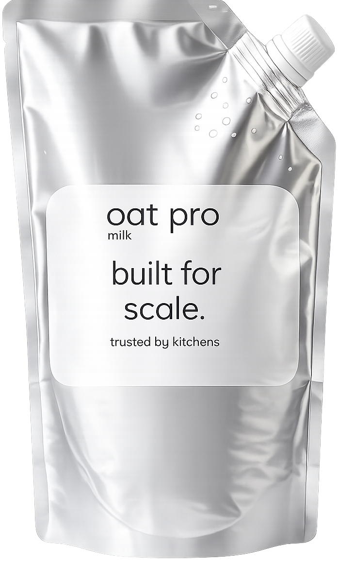 OatMlk Pro | Barista Grade Oat Milk Starter Pack (2 x 1L Pouches)