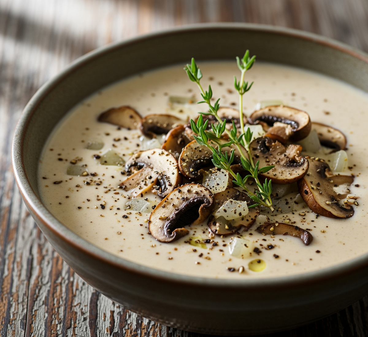 Creamy Mushroom Soup Base (Cooking)