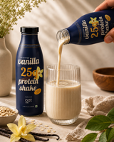 OatMlk | Classic Vanilla Protein Shake 200ml | Premium Glass Bottle Packs