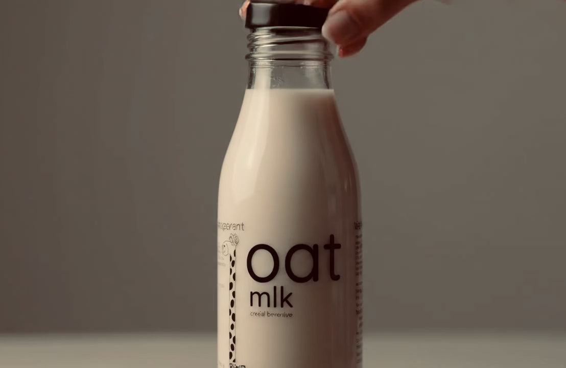Load video: OatMlk 500ml being poured in a cup